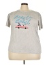 Joyspun Gray Short Sleeve T-Shirt Size 2X - photo 1