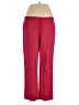 Valerie Bertinelli Solid Red Casual Pants Size 10 - photo 1