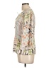 Dylan 100% Viscose Ivory 3/4 Sleeve Blouse Size XS - photo 5