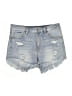 Eunina Blue Denim Shorts Size M - photo 1