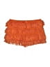 Shein Orange Shorts Size 2 - photo 1