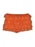 Shein Orange Shorts Size 2 - photo 2