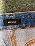 Express 100% Polyester Hearts Blue Jeans Size 2 - photo 4