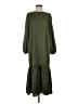 Shein 100% Polyester Green Casual Dress Size 4 - photo 1