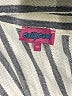 Edikted Stripes Gray Long Sleeve Button-Down Shirt Size XS - photo 7