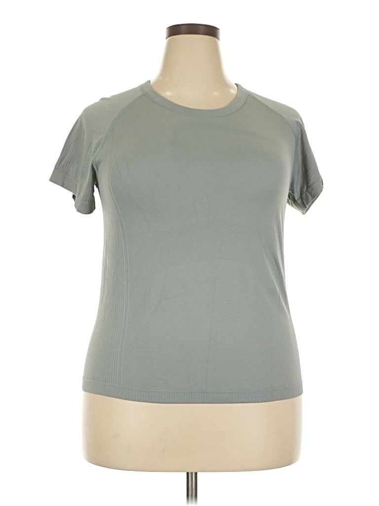 Pre-owned Active By Old Navy Active T-shirt In Gray