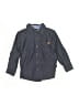 American Hawk Chevron-herringbone Gray Long Sleeve Button-Down Shirt Size 3T - photo 1