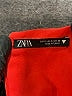 Zara Solid Red Casual Dress Size S - photo 7