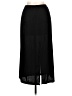 Liz Baker Solid Black Casual Skirt Size L (petite) - photo 2