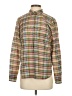 J.Crew Tweed Green Long Sleeve Button-Down Shirt Size S - photo 1
