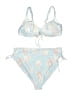 Summersalt Print Blue Two Piece Swimsuit Size 16 - photo 2