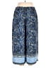 Long Tall Sally Paisley Blue Casual Pants Size 14 - photo 2