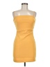 Bec & Bridge Solid Yellow Cocktail Dress Size 6 - photo 1