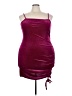 Unbranded Burgundy Cocktail Dress Size 3X - photo 1