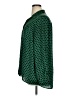 MICHAEL Michael Kors 100% Polyester Polka Dots Green 3/4 Sleeve Blouse Size 1X - photo 5