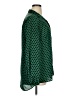 MICHAEL Michael Kors 100% Polyester Polka Dots Green 3/4 Sleeve Blouse Size 1X - photo 4