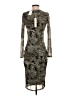 Lovestitch 100% Polyester Camo Gray Cocktail Dress Size S - photo 2