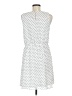 Elle 100% Polyester Polka Dots White Casual Dress Size 6 - photo 2