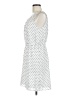 Elle 100% Polyester Polka Dots White Casual Dress Size 6 - photo 5