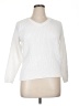 Karen Scott 100% Cotton White Pullover Sweater Size XL - photo 1