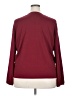Torrid Burgundy Long Sleeve Blouse Size 2X Plus (2) - photo 2