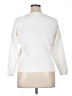 Karen Scott 100% Cotton White Pullover Sweater Size XL - photo 2