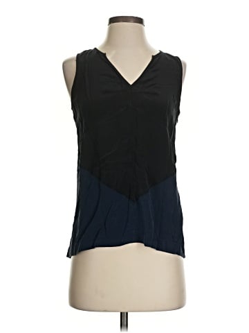 Derek Lam Sleeveless Silk Top (view 1)