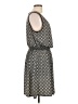 Max Studio Argyle Gray Casual Dress Size L - photo 4