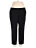 Theory Solid Black Dress Pants Size 14 - photo 1