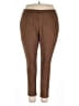 Roaman's Brown Casual Pants Size 22 (1X) - photo 1