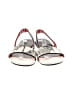 TKEES Graphic Silver White Sandals Size 7 - photo 2