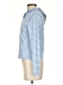 Ann Taylor LOFT 100% Cotton Blue Jacket Size S - photo 5