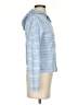 Ann Taylor LOFT 100% Cotton Blue Jacket Size S - photo 4
