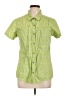 Cabela's 100% Nylon Green Short Sleeve Blouse Size L - photo 1