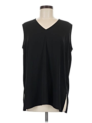 MING WANG Sleeveless Blouse (view 1)