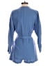 Zara Solid Blue Romper Size XS - photo 2