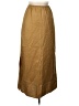 Assorted Brands Solid Tan Casual Skirt Size L - photo 1