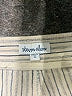 Steven Alan 100% Cotton Stripes Silver Casual Pants Size 4 - photo 7