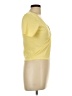 Pull&Bear Yellow Short Sleeve T-Shirt Size L - photo 4