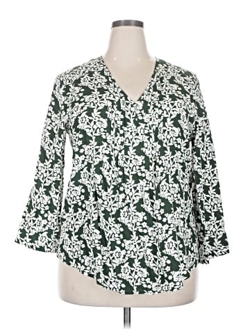 Fun2Fun 3/4 Sleeve Blouse (view 1)