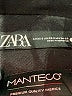 Zara 100% Viscose Black Coat Size XS - photo 6