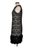 Donna Ricco Black Cocktail Dress Size 6 - photo 5
