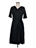 Talbots Solid Black Casual Dress Size M - photo 1