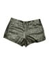 French Connection Metallic Silver Shorts Size 4 - photo 1