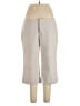 Kenneth Cole New York Checkered-gingham Tan Khakis Size 12 - photo 1