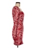 Zara Print Red Cocktail Dress Size M - photo 4