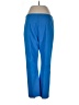 Peace of Cloth Color Block Blue Active Pants Size 10 - photo 2
