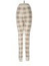 Old Navy Checkered-gingham Ivory Leggings Size M - photo 2
