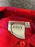 Finley Print Red Long Sleeve Blouse Size S - photo 7