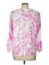 Stark X 100% Rayon Pink 3/4 Sleeve Blouse Size L - photo 2